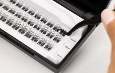 Wimpernbüschel für Wimpernextensions zu Hause nanolash