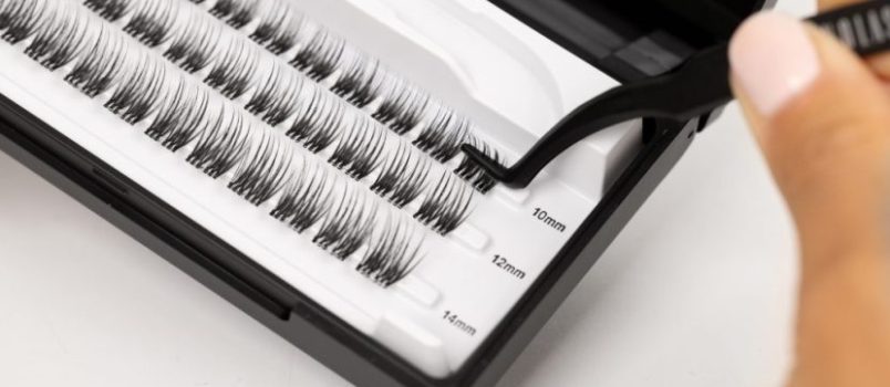 Wimpernbüschel für Wimpernextensions zu Hause nanolash